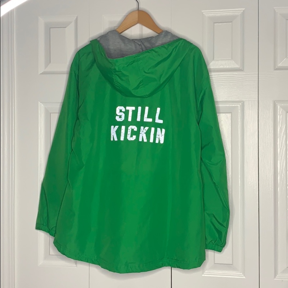 NWOT Still Kickin pullover jacket